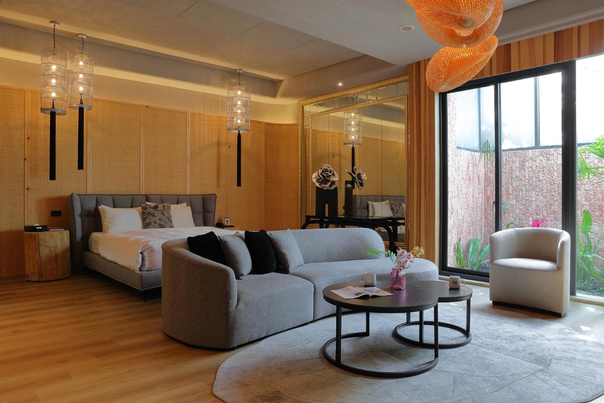 Mulan Motel Taichung Buitenkant foto