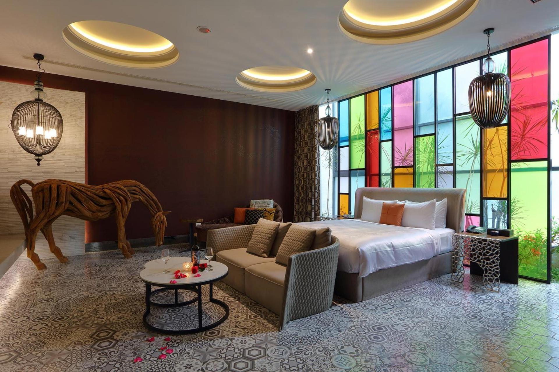 Mulan Motel Taichung Buitenkant foto